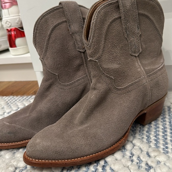 Tecovas suede ankle boot - Picture 2 of 5